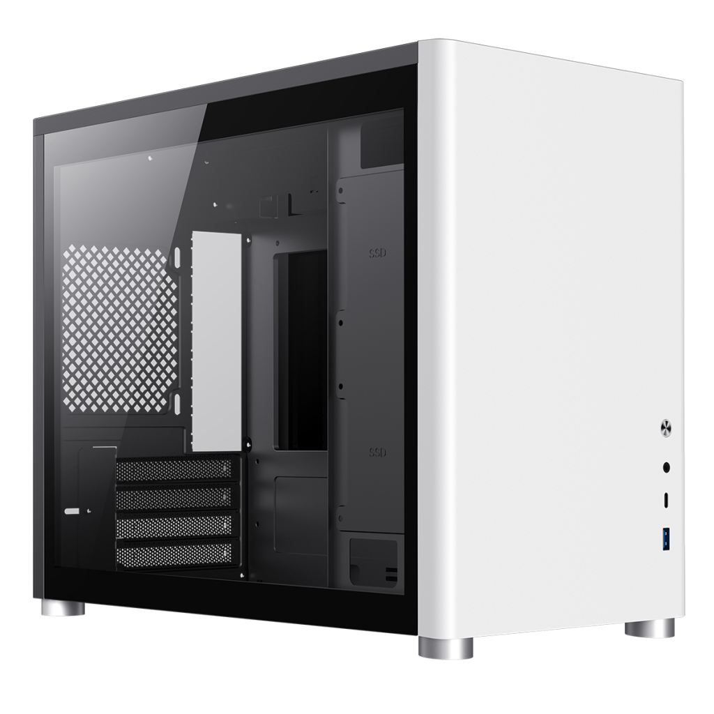 Spark White MATX Gaming Cube - GameMax UK